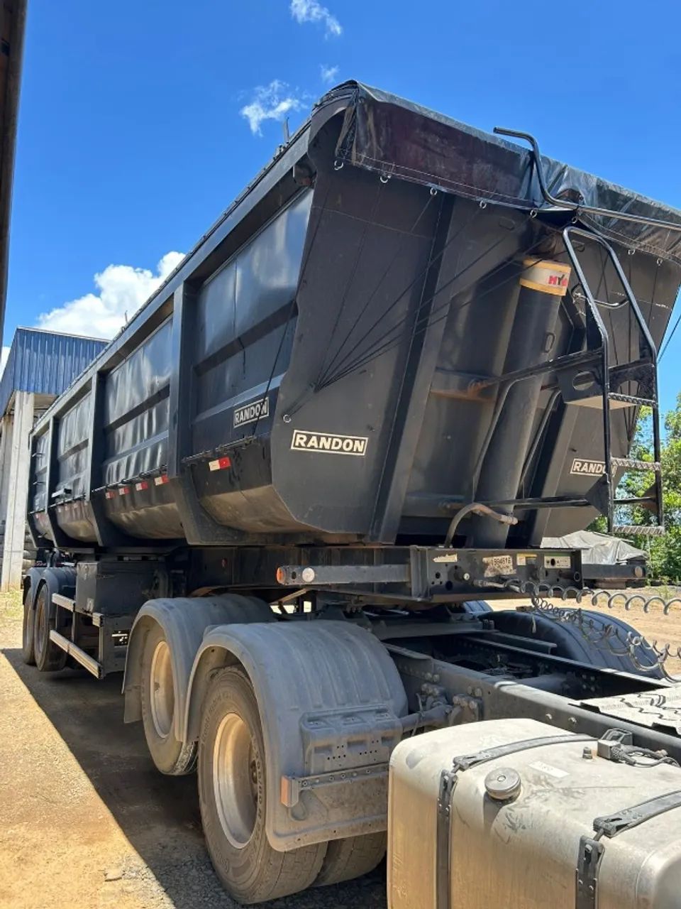 Rodocaçamba Randon 2022  Dolly Rebaixado 35m3  - Foto 8