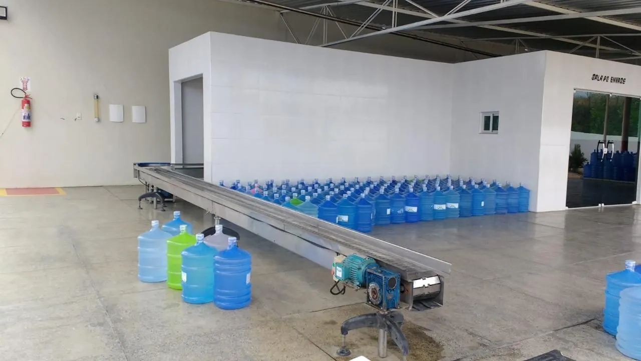 Fábrica de água mineral