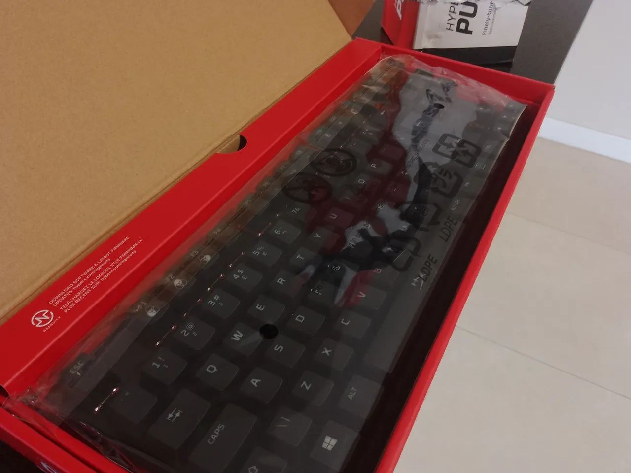 Teclado mecânico gamer hyperx alloy origens core à venda. - Foto 5