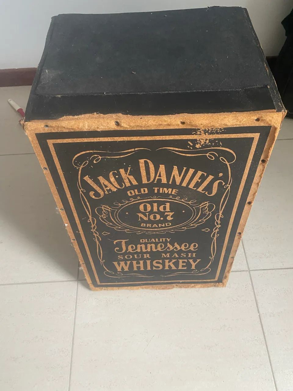 Cajon Jack daniels + baqueta com vassourinha  - Foto 3