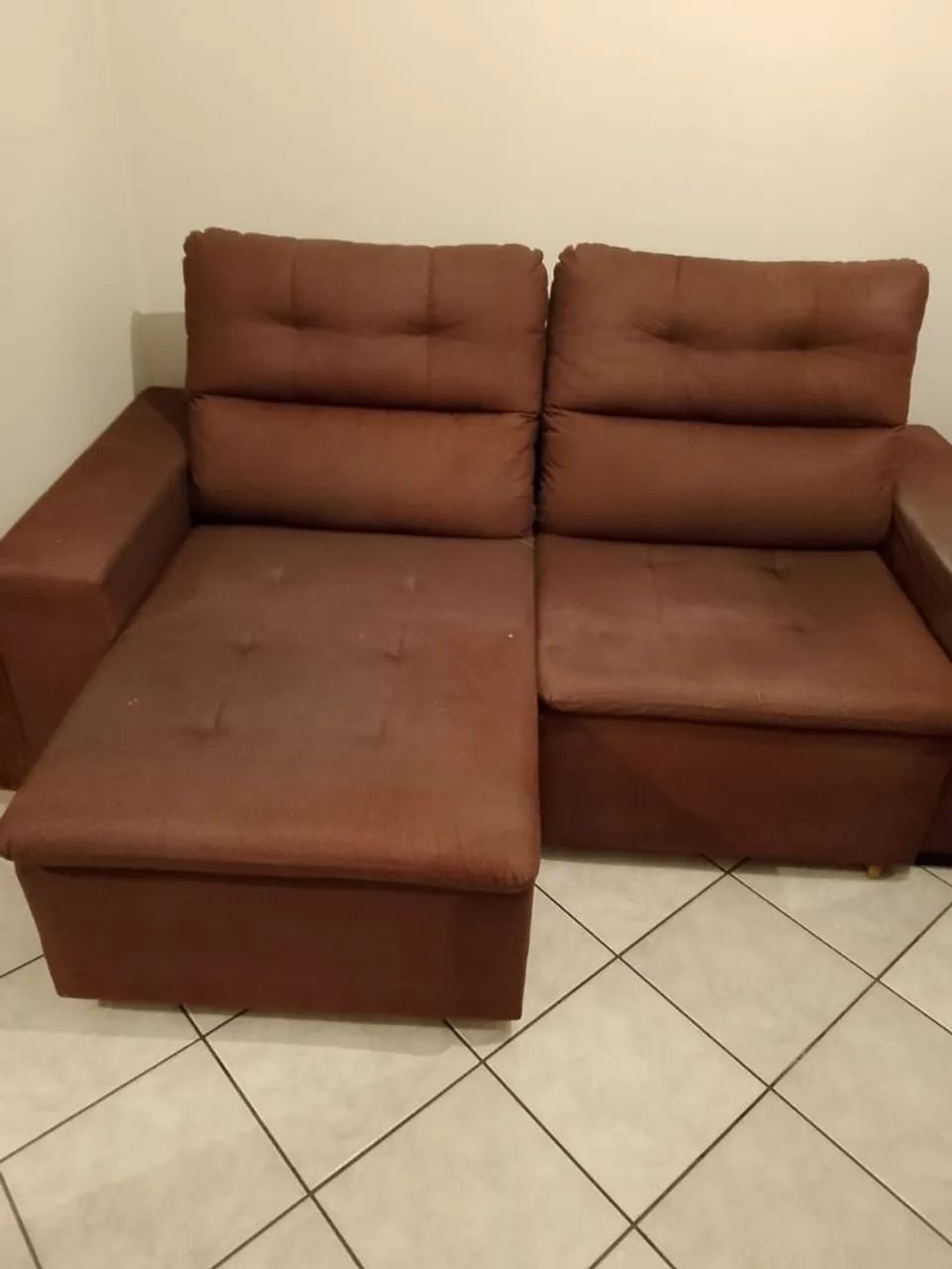 4 sofás retráteis só vendo pessoalmente  - Foto 4