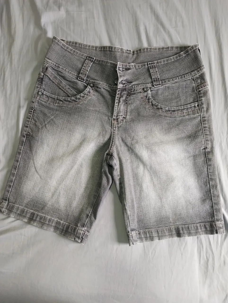 Shorts Jeans Preto