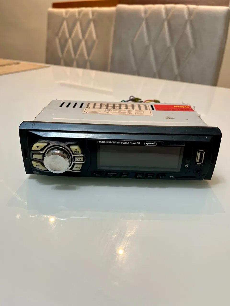 Som - Rádio Automotivo MP3, USB, Bluetooth