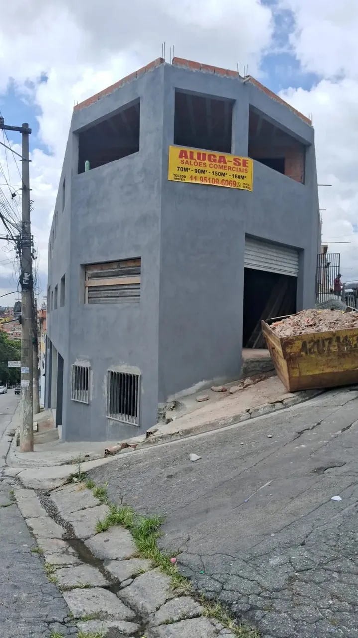 Ótimos salões comerciais NOVOS no Jardim Popular - Carapicuíba - SP