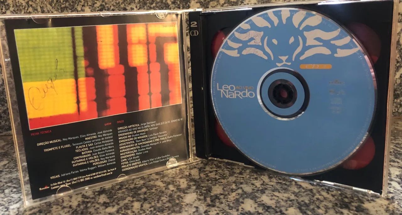 Leonardo - Ao Vivo (2 CDs) - Foto 3