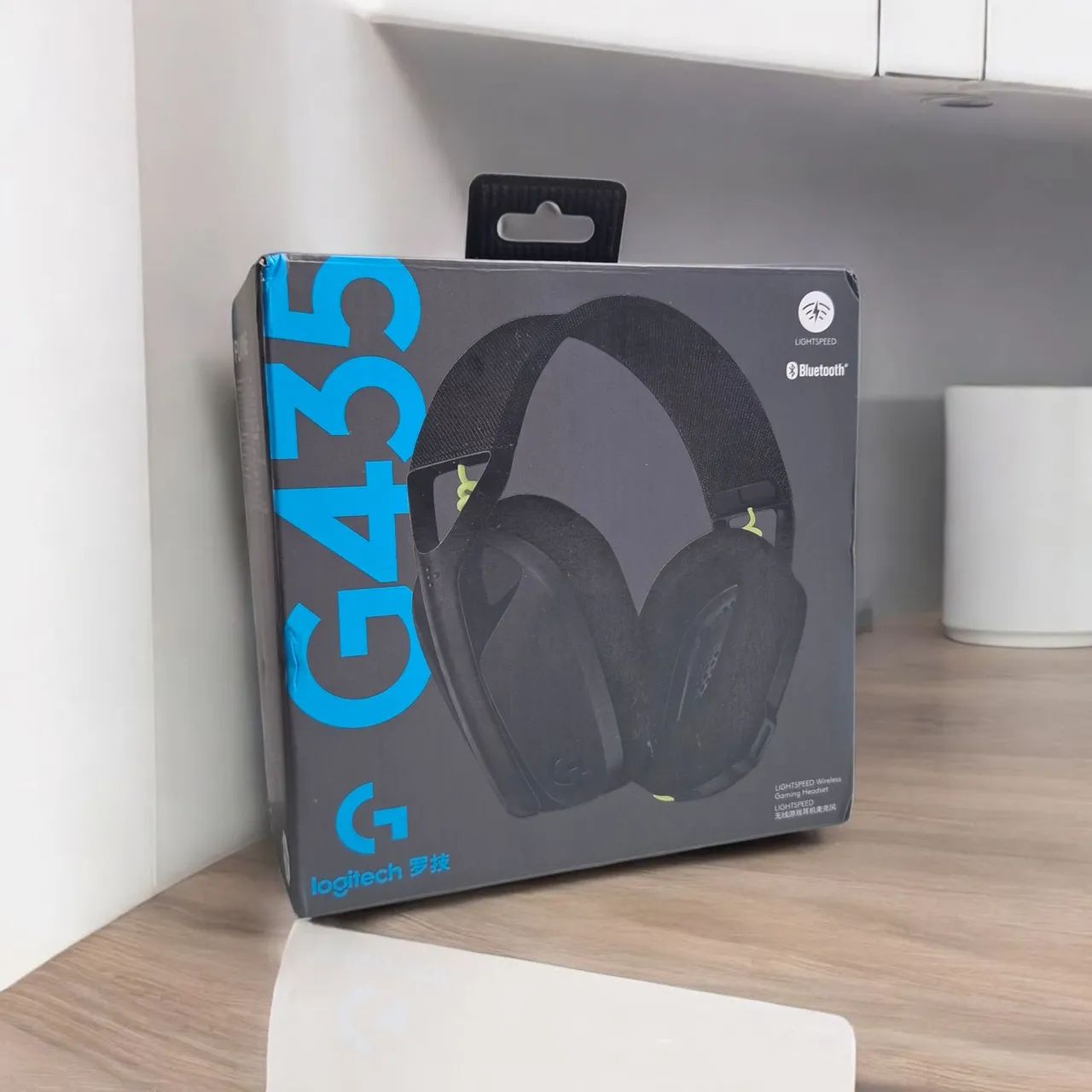 HEADSET GAMER LOGITECH G435 SEM FIO - LEVEZA, QUALIDADE E LIBERDADE