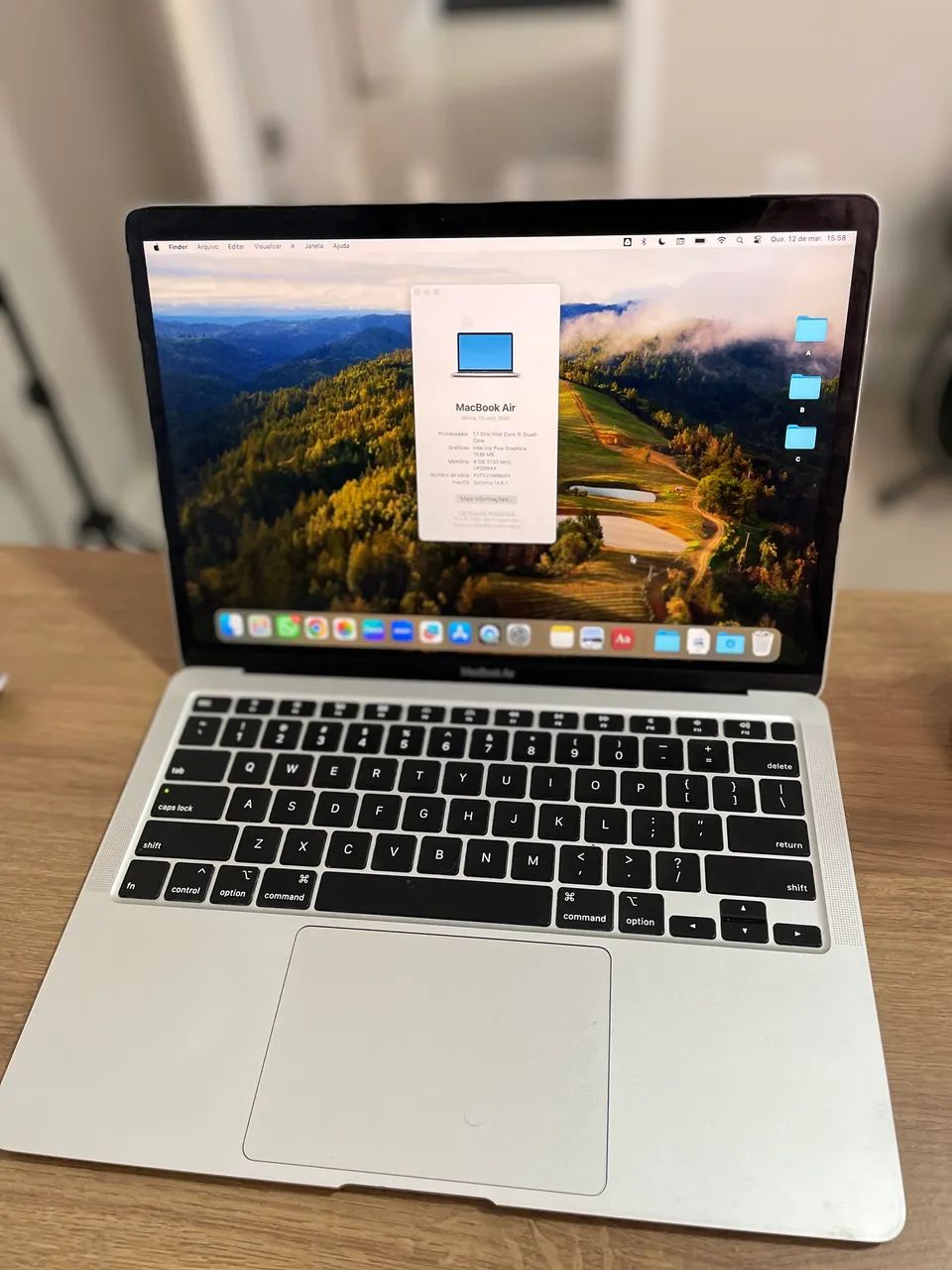MacBook Air Retina 13 polegadas (2020) - i5, 8GB RAM, 512GB SSD - Prata ...