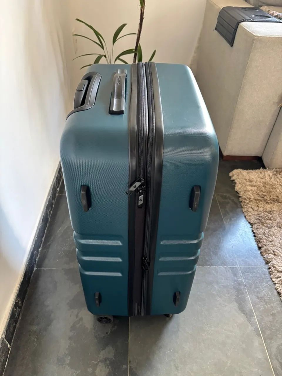 Mala de viagem Samsonite Azul 23kg - Foto 2