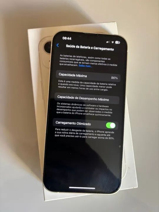 iPhone 13 128 gigas branco - Foto 3