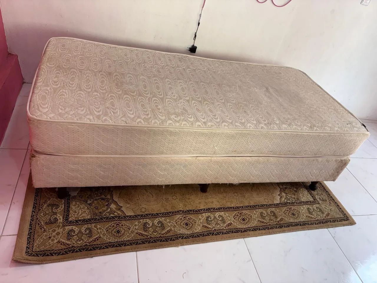 Single vertebrale box spring mattress64209949067011121
