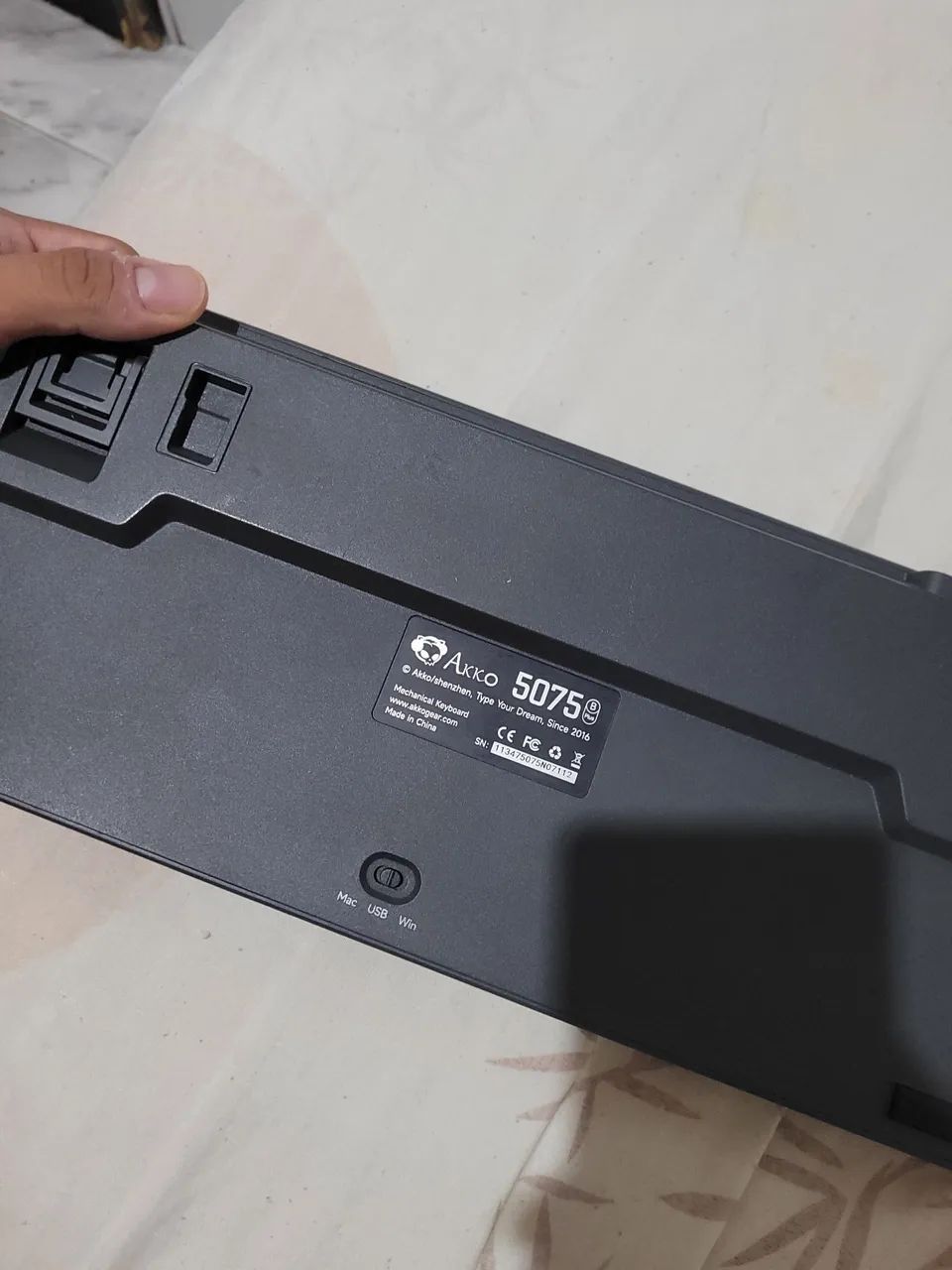 teclado mecânico AKKO5075b plus - Foto 3