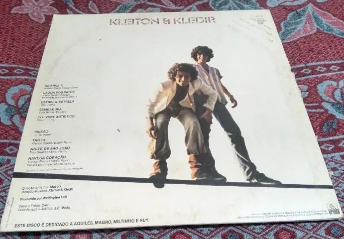 Kleiton e Kledir 1981 Lp - Foto 2