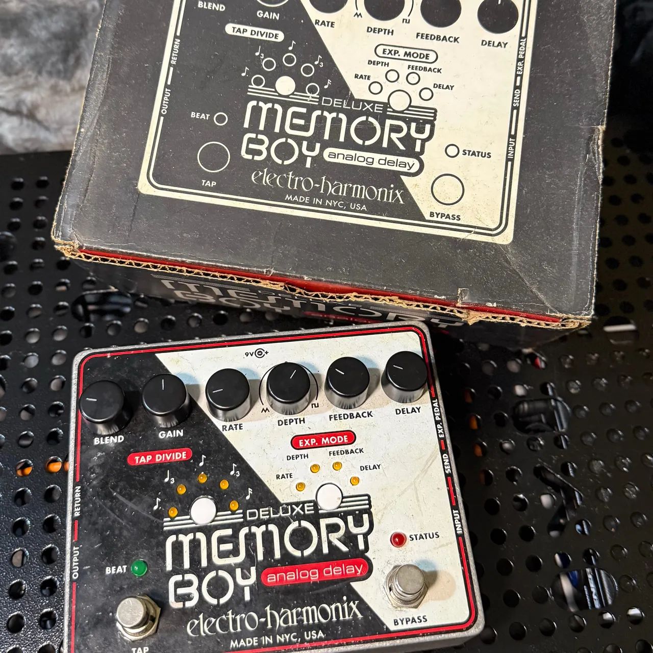 Pedal Electro-Harmonix Memory Boy Deluxe Analog Delay - Foto 5