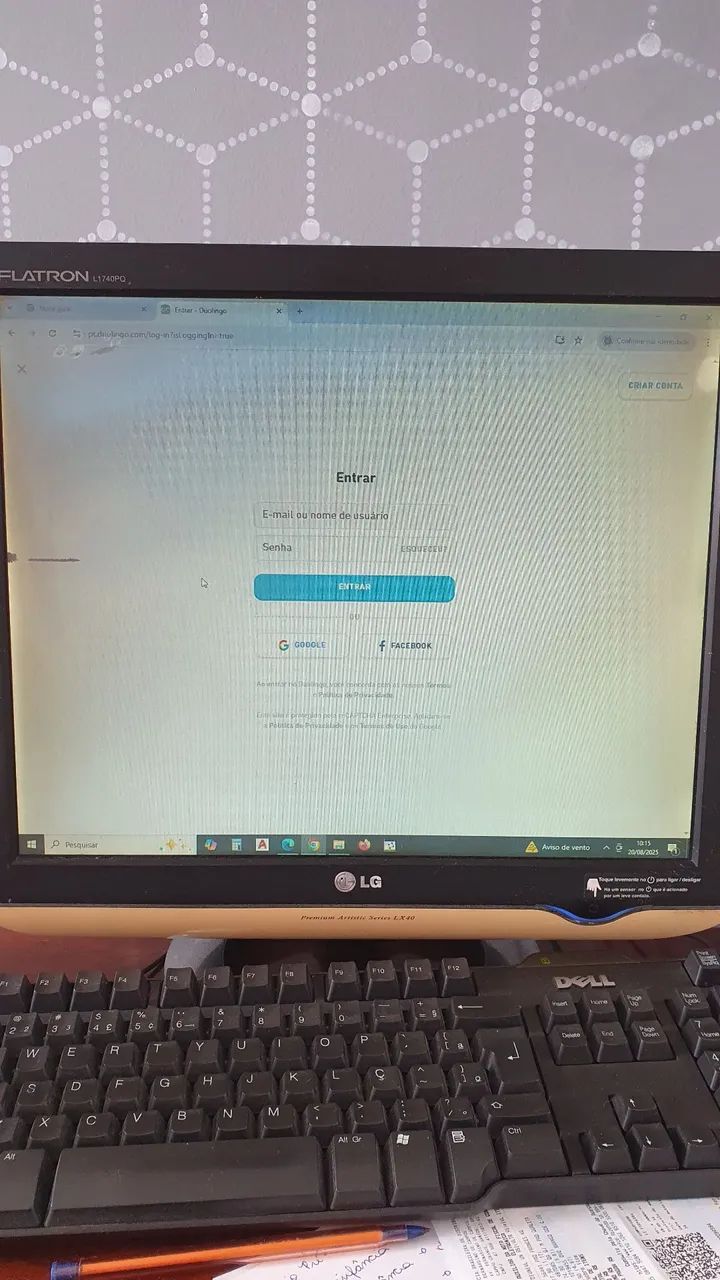 Monitor LG 17 polegadas