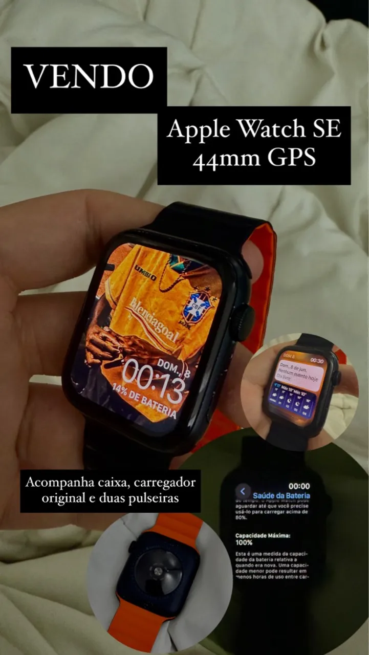 Apple Watch SE 44mm GPS - Completo