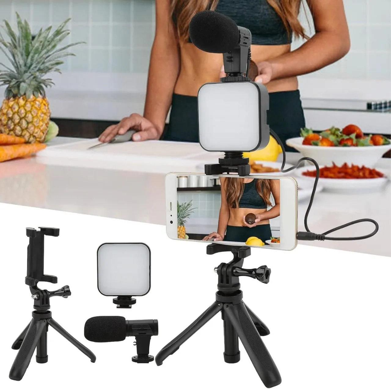 KIT VLOGGING COMPLETO 100% ORIGINAL VERSÃO PREMIUM ATUALIZAÇÃO 2025 LACRADO