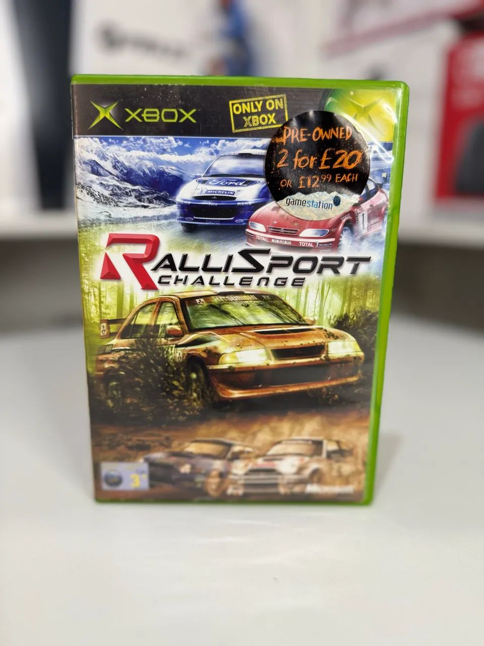 Ralli Sport Xbox clássico 