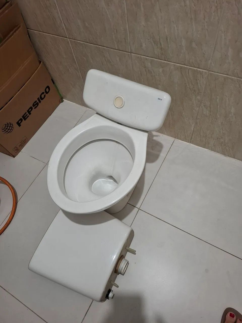 Vaso sanitario deca caixa acoplada 130 reais * - Foto 3