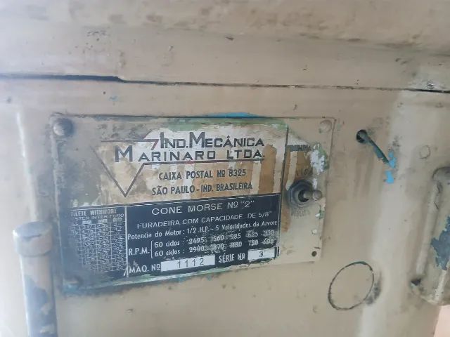 Furadeira bancada Morse 2 23 mm - Foto 3