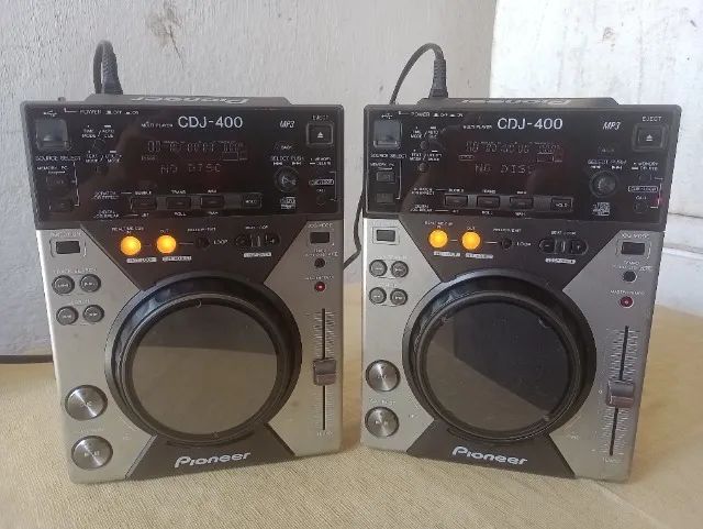 Par de CDJ 400 Pioneer! 2.200$ - Equipamentos e Acessórios de Som