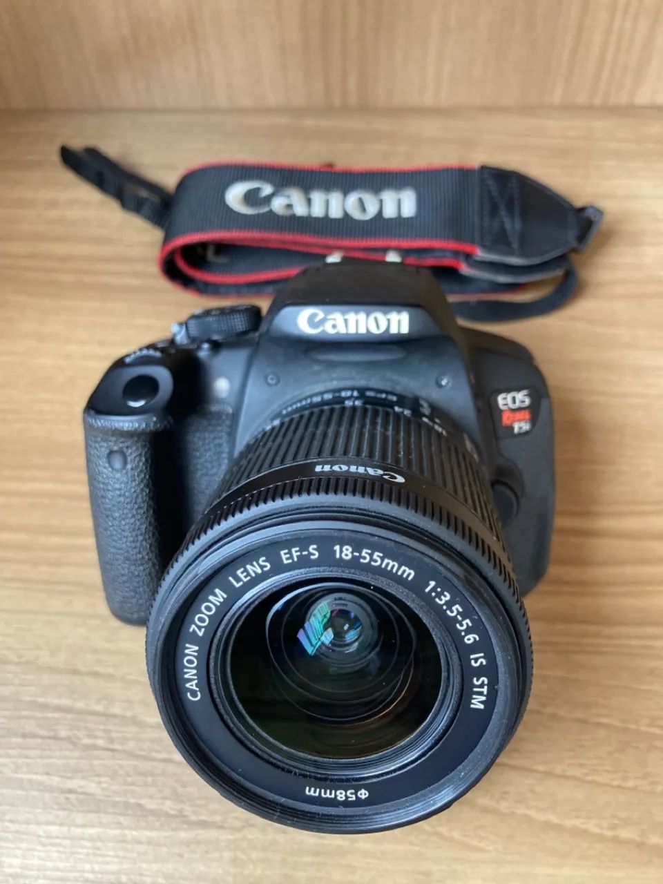 Canon T5i + lente 18-55mm STM c/ Bolsa 