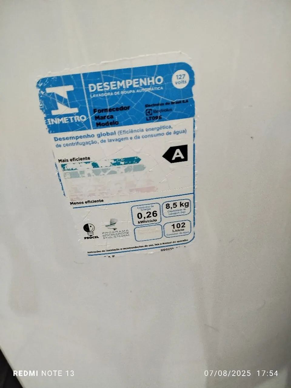 Máquina de lavar Eletrolux 8,5kg - Foto 3