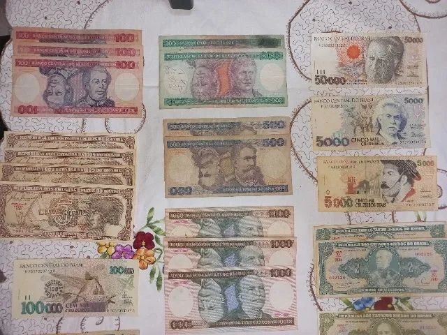Cédula De Dinheiro Antigas - Foto 4