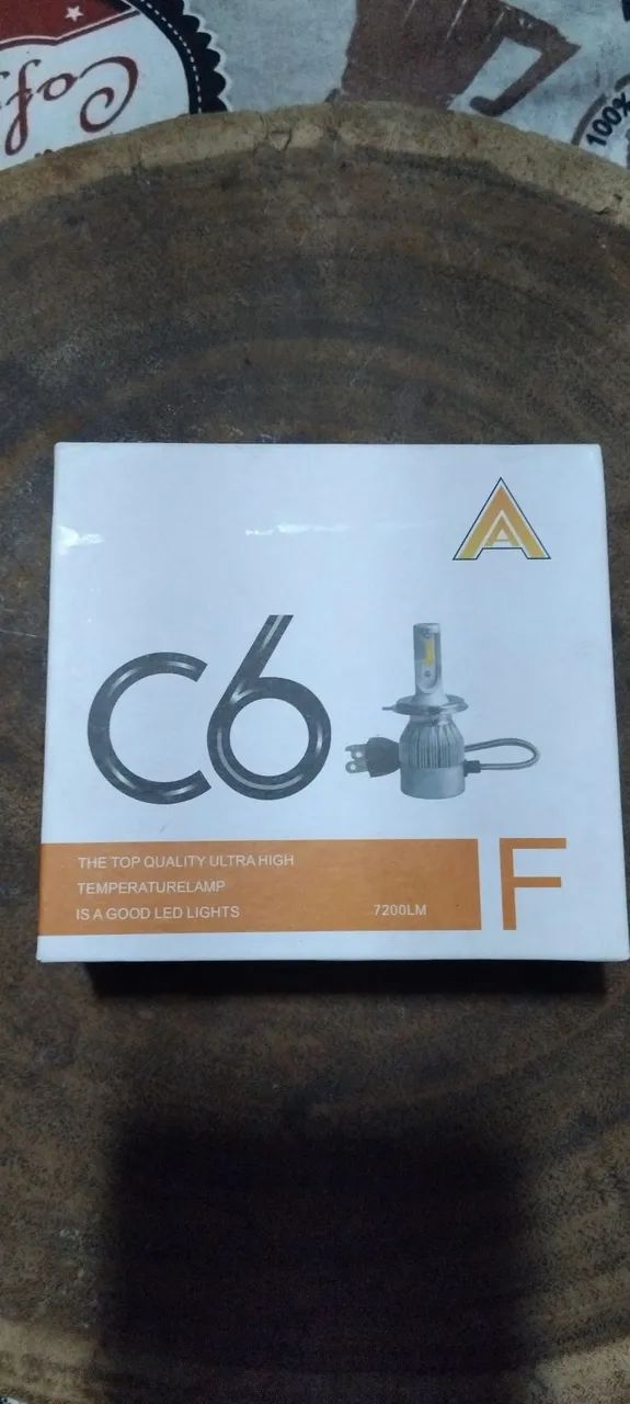 Lâmpada LED Automotivo C6 7200LM - Qualidade e Eficiência!
