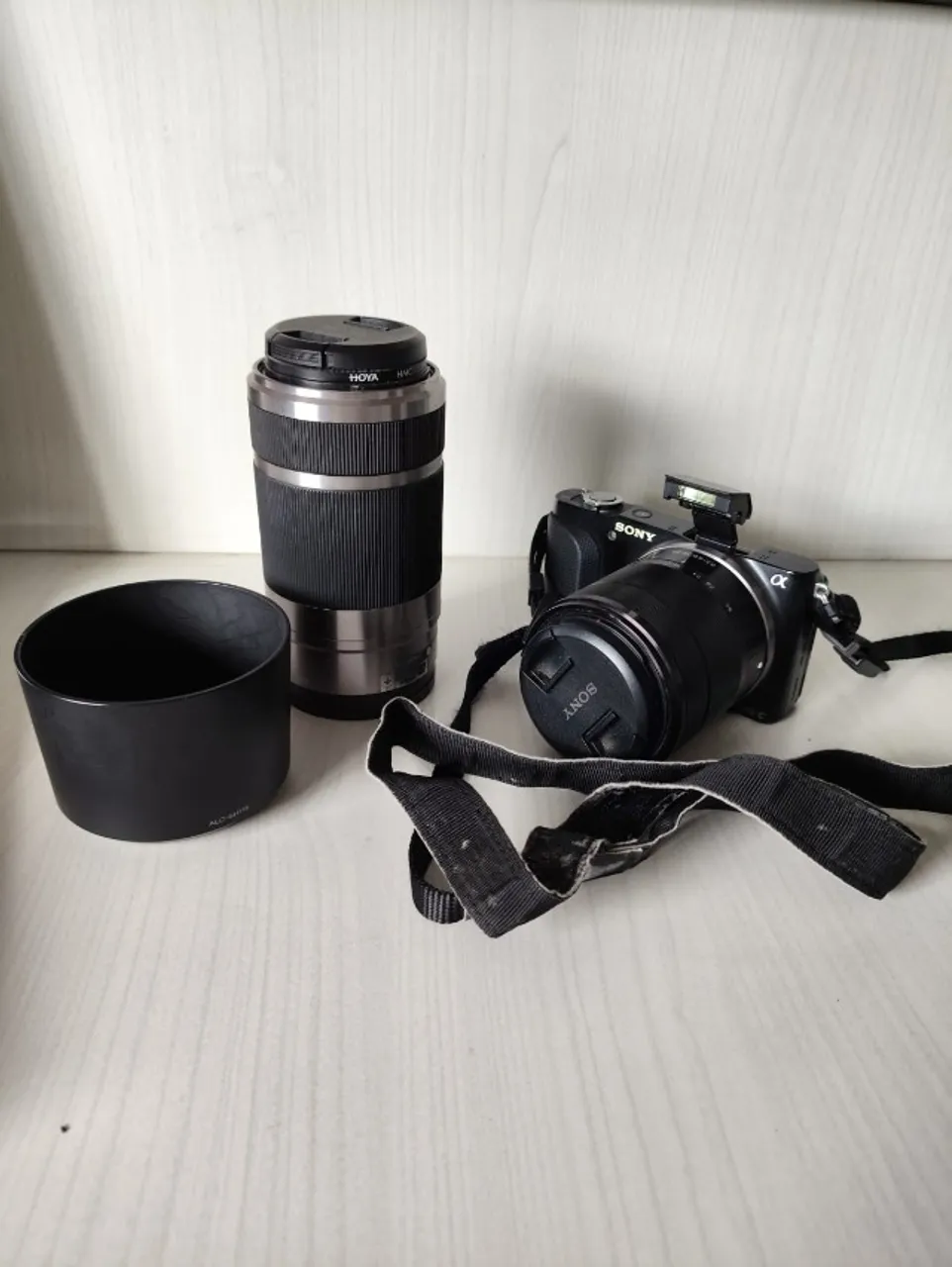 Camera Sony Nex 3N + Lente 55-210