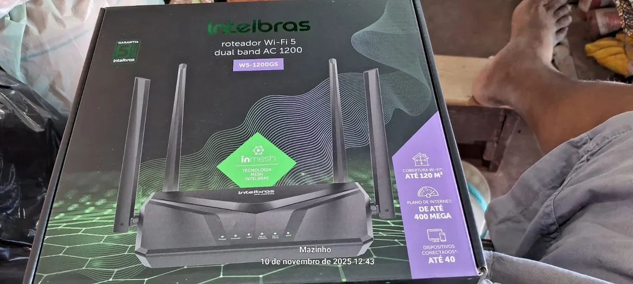 Roteador 4 antenas - Novo - Foto 3