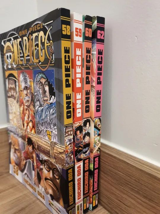 Mangá One Piece Volumes 58, 59, 60 e 62 - Foto 2