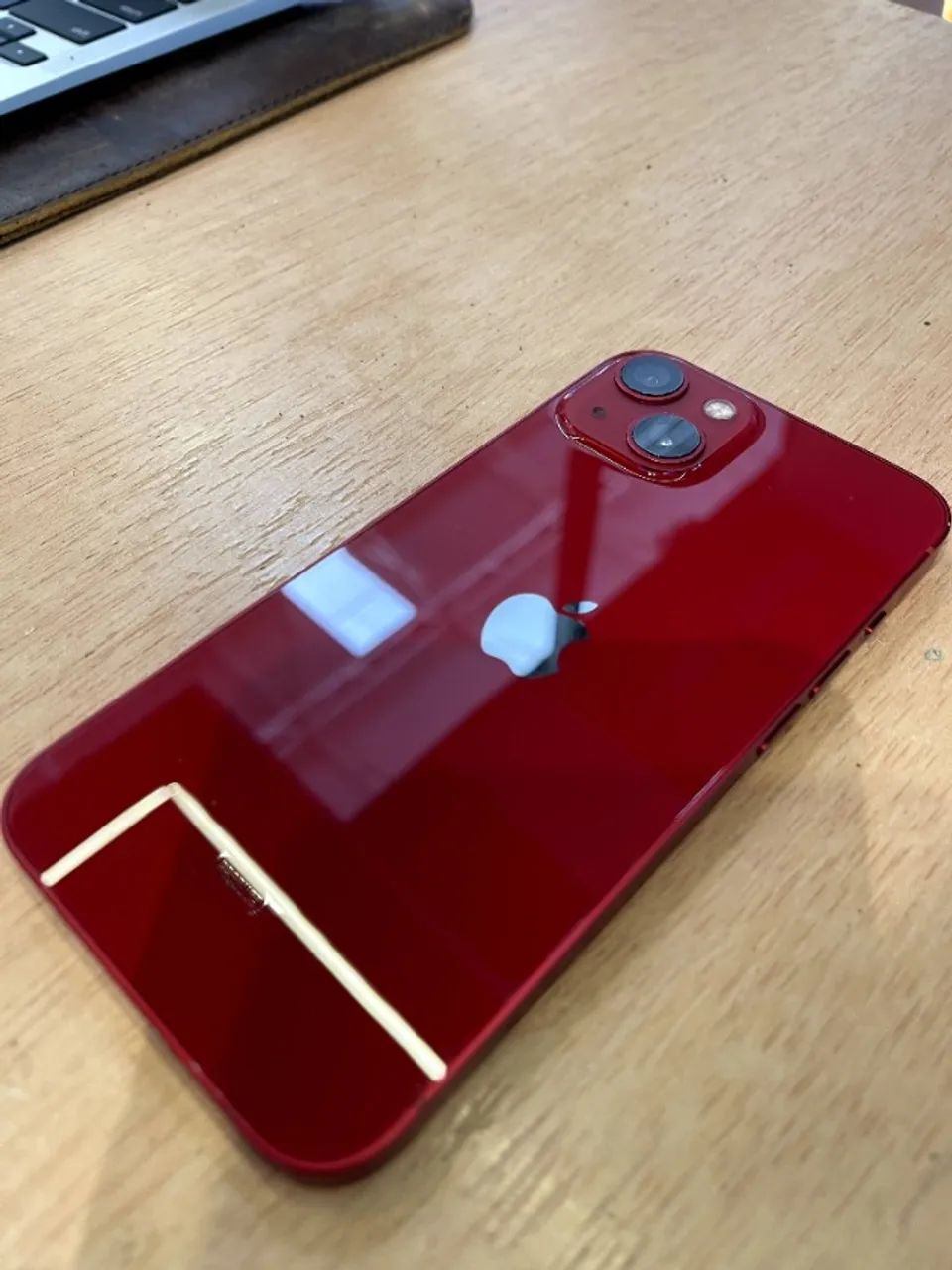IPHONE 13 128GB VERMELHO Seminovo - Foto 2
