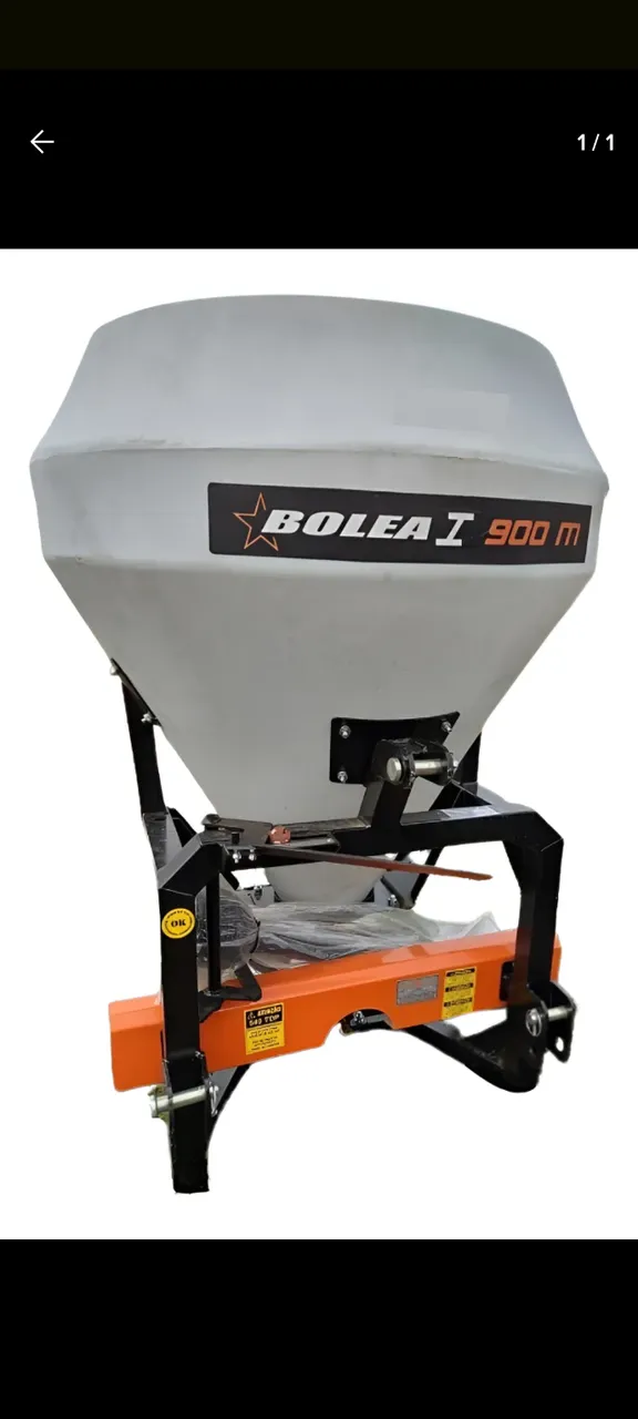 Aluga distribuidor de calcário 900 kg