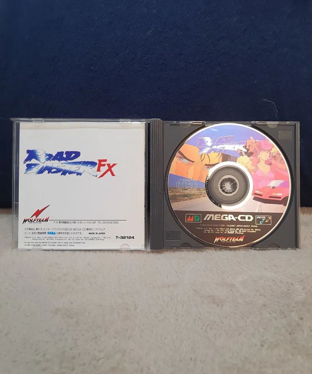 Sega CD Road Blaster fx Mega Drive cd - Jogos de Vídeo Game - Alto