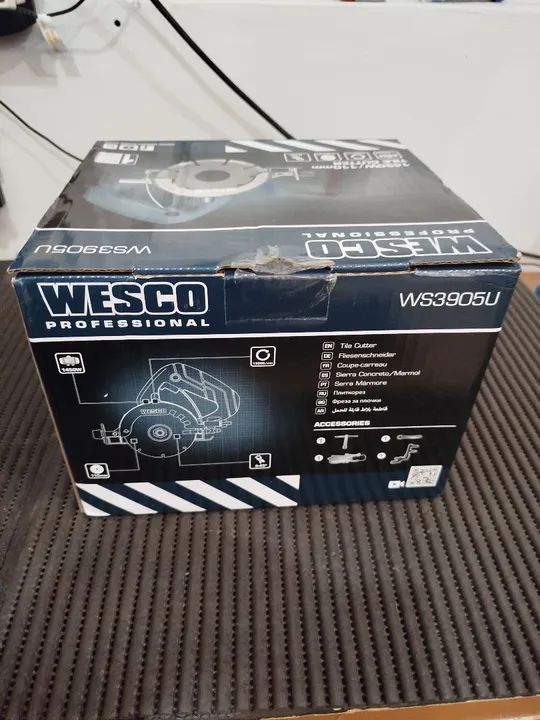 Serra mármore Wesco WS3905U NOVA! - Foto 3