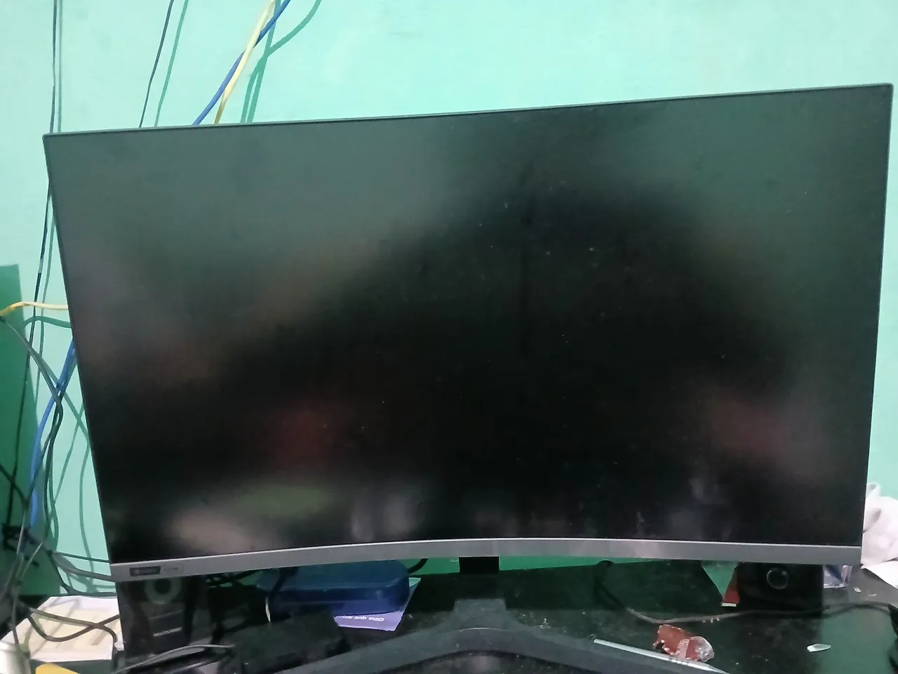 Monitor Curvo Samsung 27 polegada com defeito Display