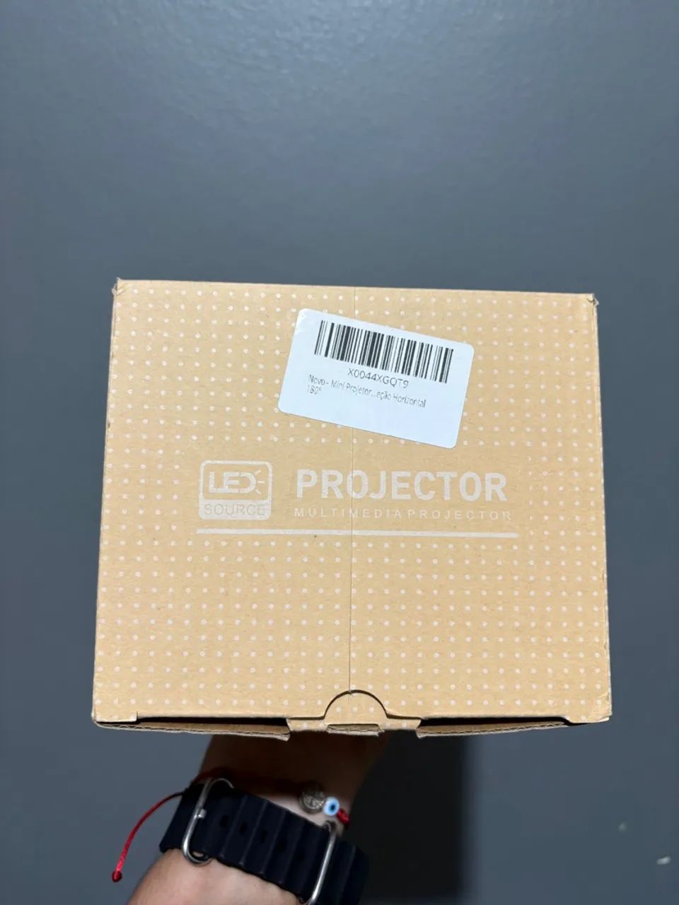 Projetor portátil branco - Foto 4