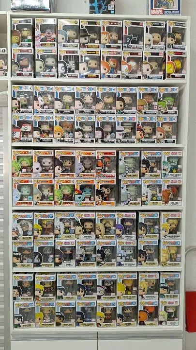 Coleção de Funko Pop! Dragonball, Demon Slayer e naruto