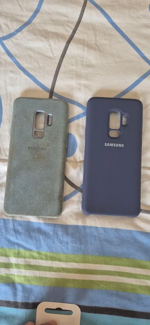 2 capinhas Samsung Galaxy S9+ originais - Foto 3