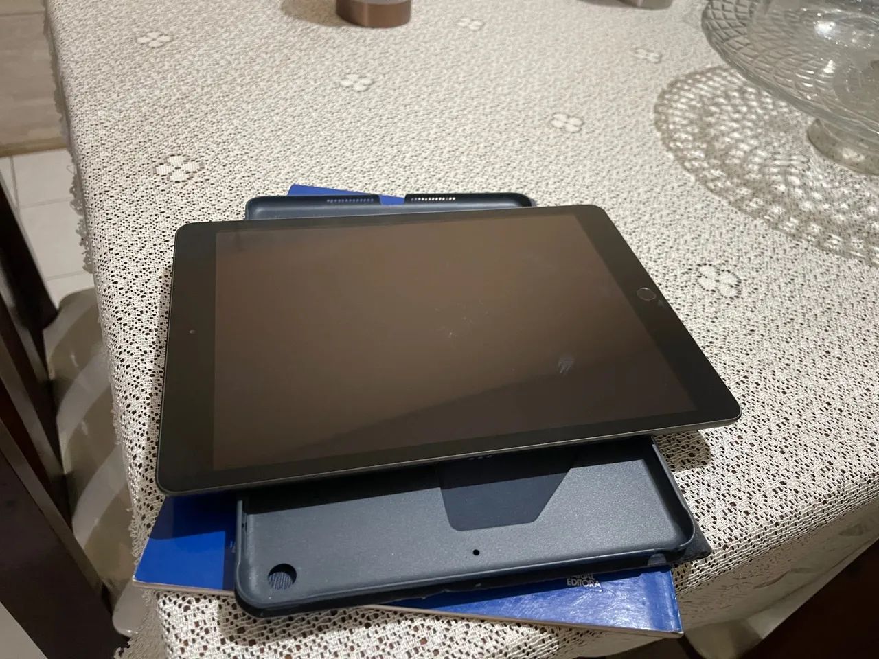 iPad 64 Gb 7 Gth - cinza espacial + Caneta ESR c/ palm reject  - Foto 3