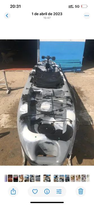 Caiaque Hook Power- com pedal - Foto 5