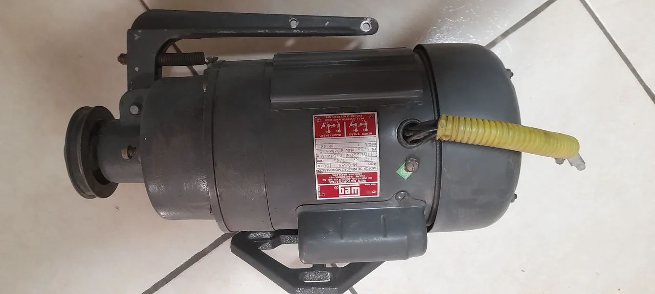 Motor WEG monofásico para máquina de costura - Foto 3