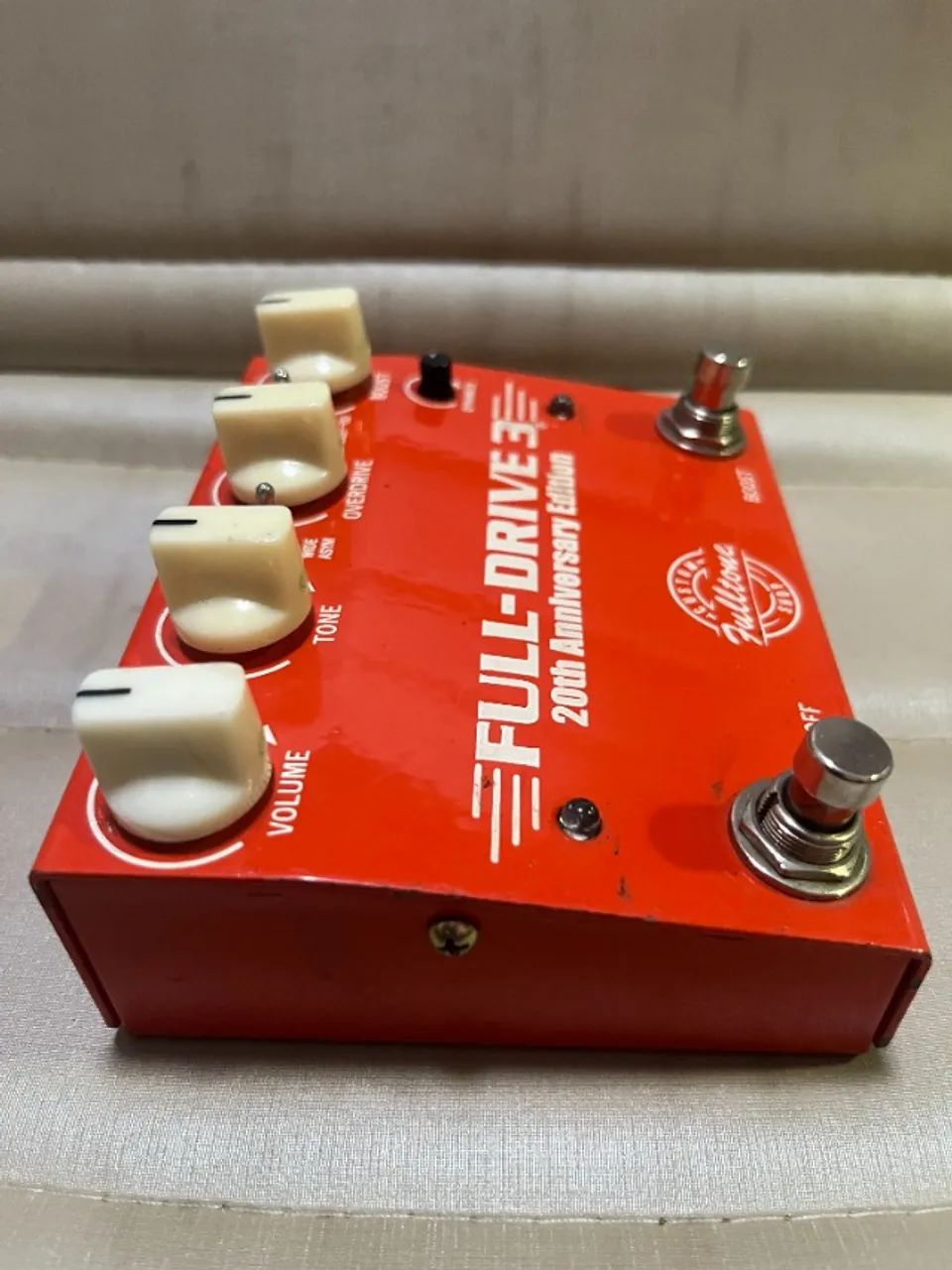 Pedal Fulltone Full-Drive 3 - Versão Custom Shop - Edição