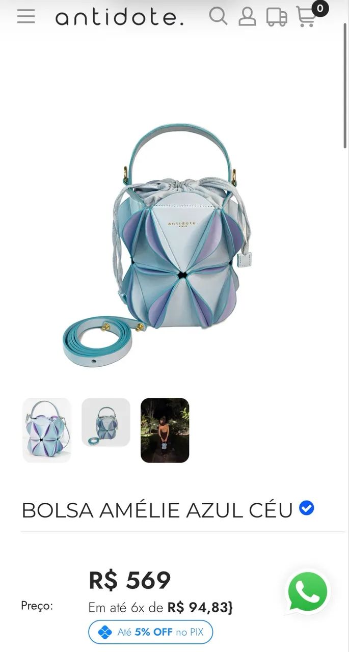 Bolsa Antidote Ateliê - Foto 6