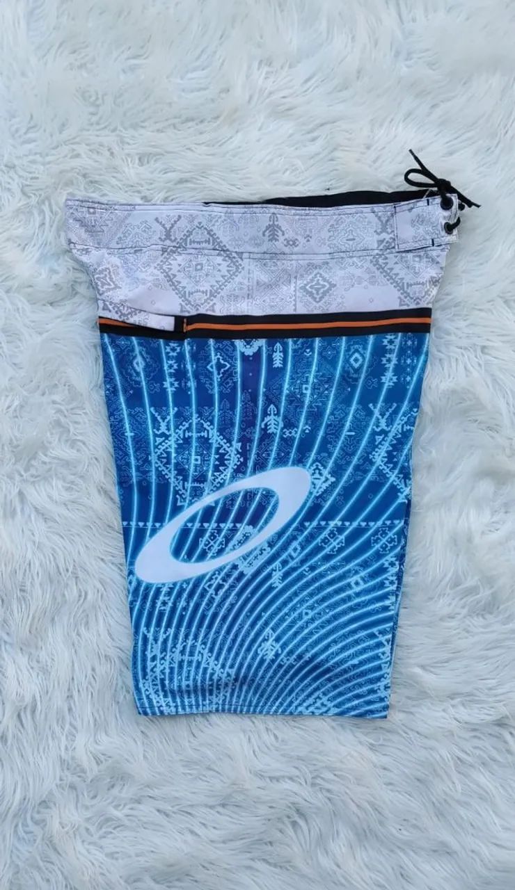 Bermuda de Banho Masculina Elastano Premium - AK - Foto 4