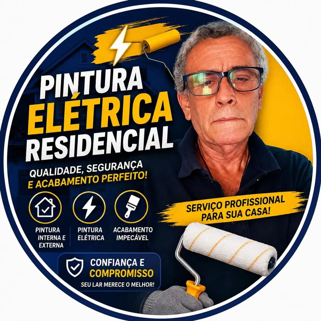Pintura elétrica residencial 