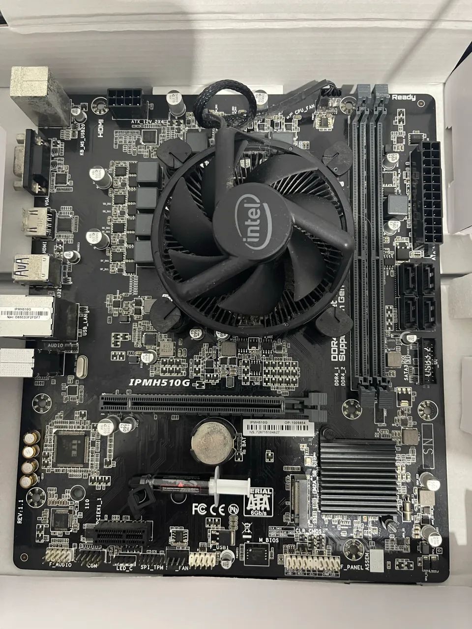 Placa mãe IPMH510G + I3 de 10100F - Foto 4