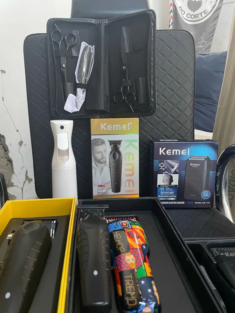 Kit,s pra barbeiros 