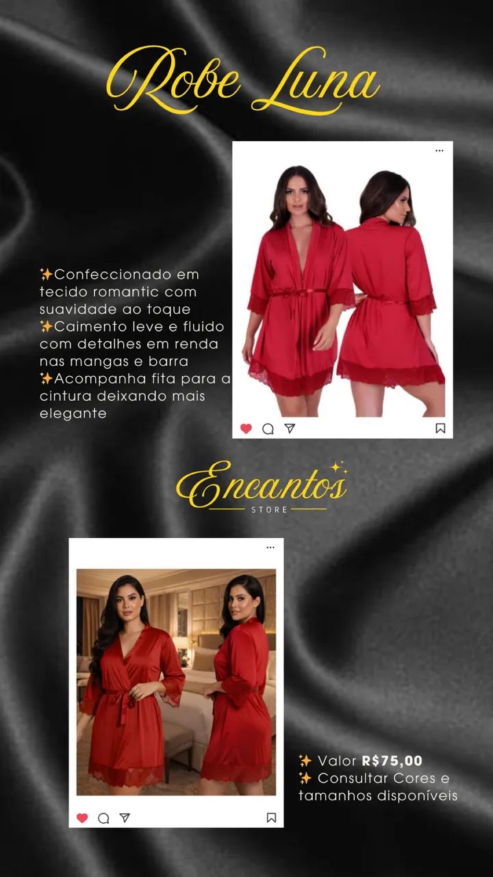 Camisolas, baby doll e robe  - Foto 3