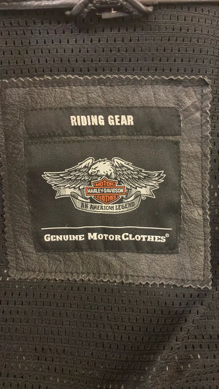 Jaqueta de Couro Legítimo Harley Davidson  - Foto 3